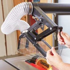 Saw Stop Power Tools SawStop TSG-FDC 4-Inch Floating Overarm Dust Collection Guard For Iron Saws
