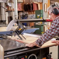 Saw Stop Power Tools SawStop TSG-FDC 4-Inch Floating Overarm Dust Collection Guard For Iron Saws