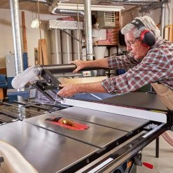 Saw Stop Power Tools SawStop TSG-FDC 4-Inch Floating Overarm Dust Collection Guard For Iron Saws