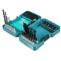 Power Tools Makita T-01725 135 Degree 70-Piece Split Point Impact Drill-Driver Bit Set