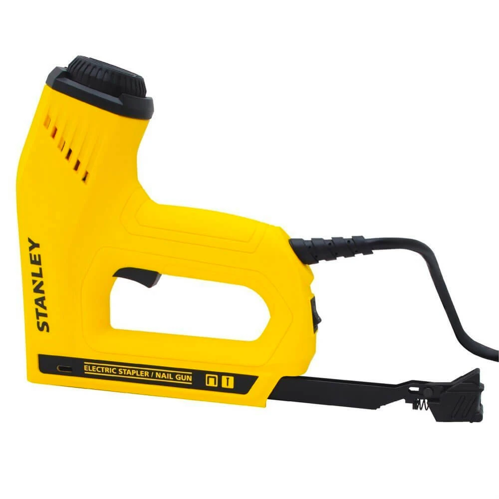 Tools & Equipment Stanley TRE550 Heavy-Duty Quick Jam Clear Electric Staple/Brad Nail Gun 4 Tools & Equipment Stanley TRE550 Heavy-Duty Quick Jam Clear Electric Staple/Brad Nail Gun