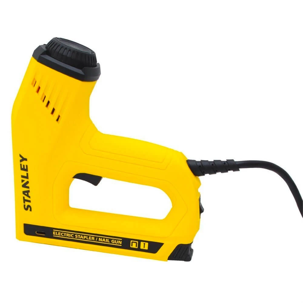 Tools & Equipment Stanley TRE550 Heavy-Duty Quick Jam Clear Electric Staple/Brad Nail Gun 5 Tools & Equipment Stanley TRE550 Heavy-Duty Quick Jam Clear Electric Staple/Brad Nail Gun