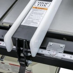 Power Tools Shop Fox W2006 Heavy Duty Classic Support Fence W/ 7-Foot Rails And Legs