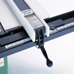 Power Tools Shop Fox W2006 Heavy Duty Classic Support Fence W/ 7-Foot Rails And Legs