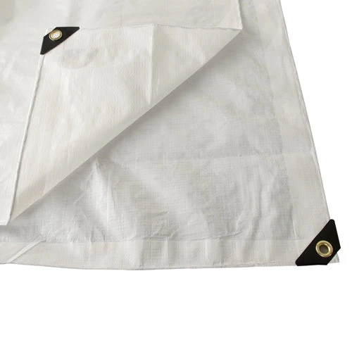 Weather Guard White 8x30 Heavy Duty UV Protected Treated Canopy Sun Shade Boat Cover Tarp 4 Weather Guard White 8x30 Heavy Duty UV Protected Treated Canopy Sun Shade Boat Cover Tarp