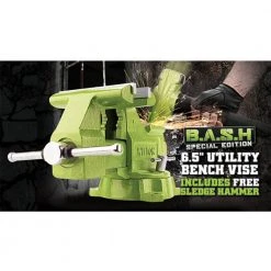 Tools & Equipment Wilton 11128BH 6-1/2-Inch Versatile Utility Bench Vise And Sledge Hammer Combo