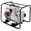 Honda WT40 337cc 4-Inch 433-Gpm Full Frame Isolation Mounted Trash Pump Lawn & Outdoor Power