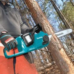 Makita X2 XCU04PT 36-Volt LXT 16-Inch Brushless Cordless Chainsaw Kit