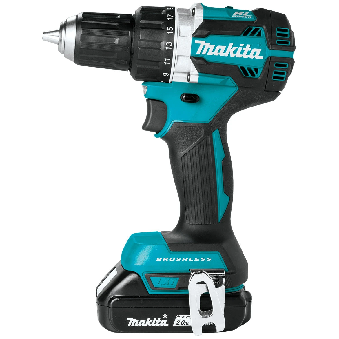 Makita XFD12R 18-Volt 1/2-Inch 2.0Ah Compact Cordless Driver-Drill Kit 4 Makita XFD12R 18-Volt 1/2-Inch 2.0Ah Compact Cordless Driver-Drill Kit