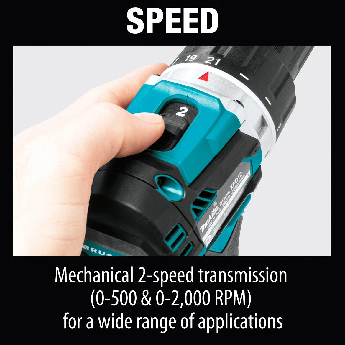 Makita XFD12R 18-Volt 1/2-Inch 2.0Ah Compact Cordless Driver-Drill Kit 10 Makita XFD12R 18-Volt 1/2-Inch 2.0Ah Compact Cordless Driver-Drill Kit