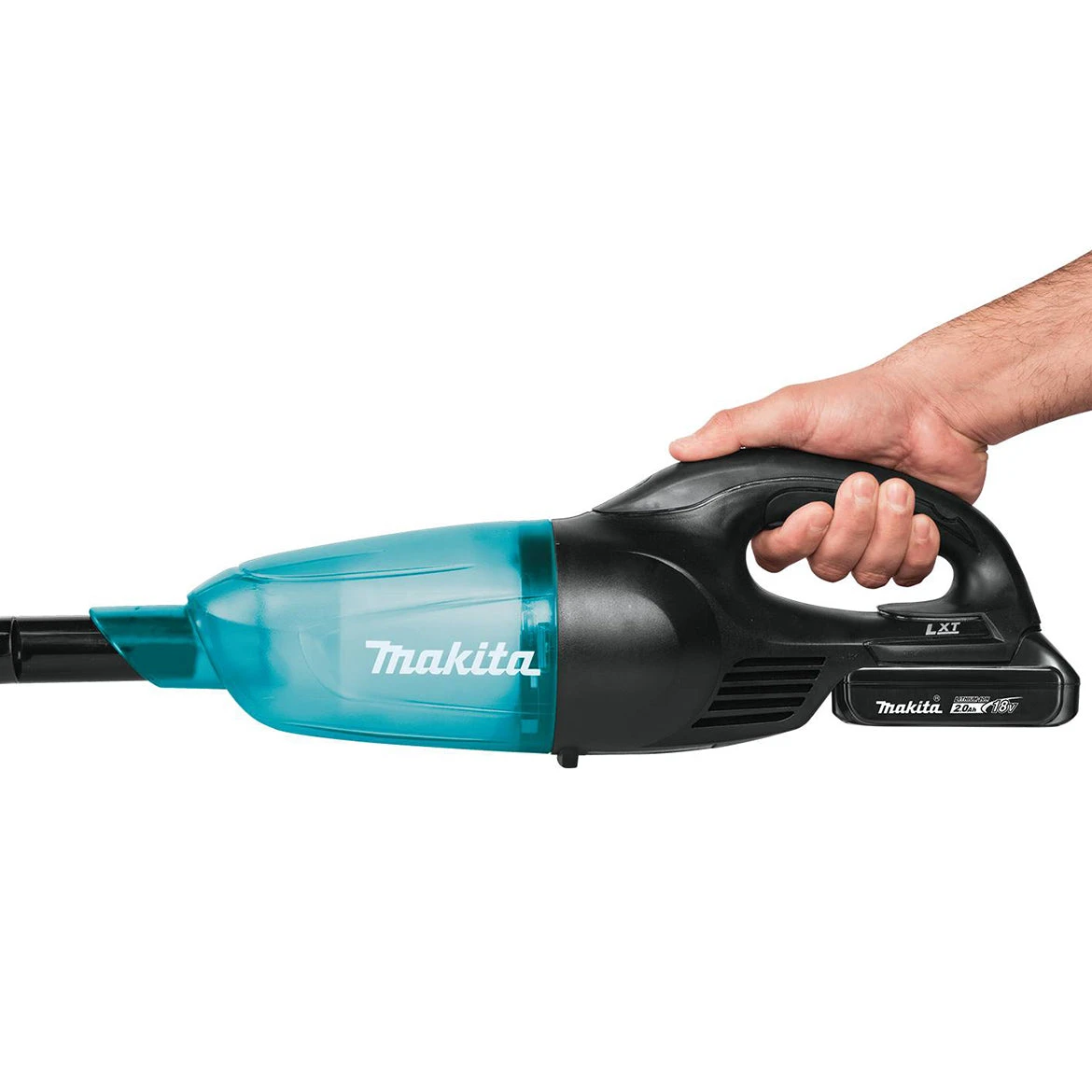 Makita XLC02R1B 18-Volt 1.3-Pint 2.0Ah LXT Lithium-Ion Cordless Vacuum Kit 7 Makita XLC02R1B 18-Volt 1.3-Pint 2.0Ah LXT Lithium-Ion Cordless Vacuum Kit