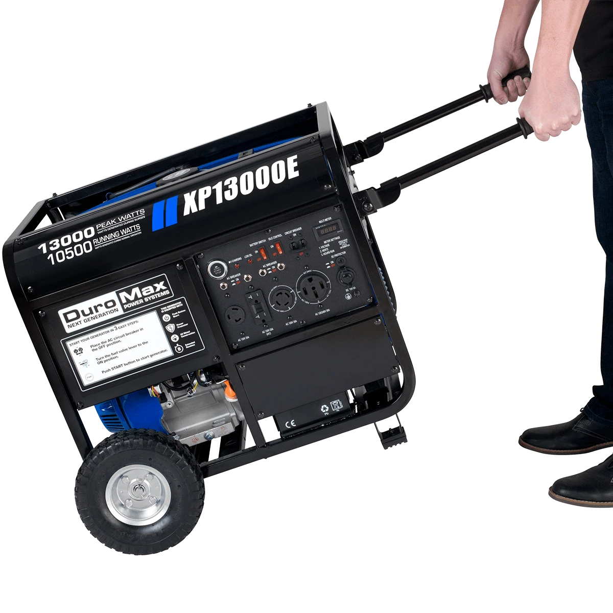 DuroMax XP13000E 13,000 Watt Portable Gas Powered Generator - Reliable Home Backup & Jobsite Power Solution 8 DuroMax XP13000E 13,000 Watt Portable Gas Powered Generator Gasoline Generators