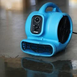 XPower P-230AT 1/4-Hp 2.3-Amp 925-Cfm Electric Mini Mighty Air Mover - Blue