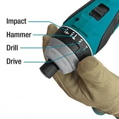Makita XPT02Z 18-Volt LXT Cordless Hybrid Impact Hammer Driver Drill - Bare Tool