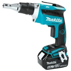 Makita XSF03T 18-Volt 1/4-Inch 5.0Ah Hex Lithium-Ion Drywall Screwdriver Kit Tools & Equipment
