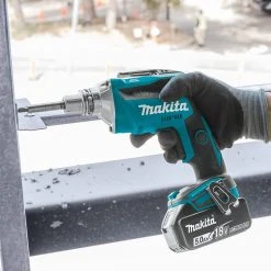 Makita XSF03T 18-Volt 1/4-Inch 5.0Ah Hex Lithium-Ion Drywall Screwdriver Kit Tools & Equipment