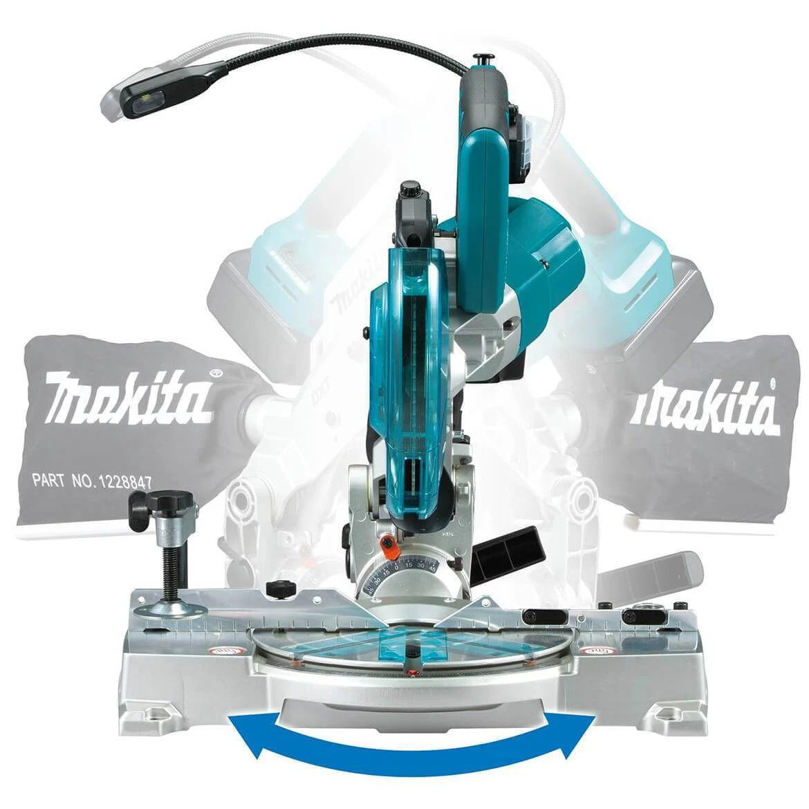 Makita XSL05Z 18-Volt LXT Dual-Bevel Compound Miter Saw with Laser - Bare Tool 4 Tools & Equipment Makita XSL05Z 18-Volt LXT Dual-Bevel Compound Miter Saw W/ Laser - Bare Tool