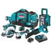 Tools & Equipment Makita XT704 18-Volt 7-Tool 3.0Ah LXT Cordles Drivers And Saws Combo Kit