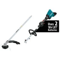 Makita XUX01M5PT 36-Volt 5.0Ah Cordless Couple Shaft Power Head Attachment Kit Lawn & Outdoor Power